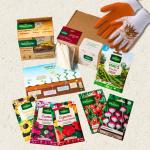 Kit de jardinage - Coffret des petits jardiniers + Gants enfant 6-8 ans - face recto